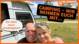 Campingwochenende mit neuem Vorzelt auf einem neuen Campingplatz wir nehmen euch mit Camping VLOG [upl. by Maison]