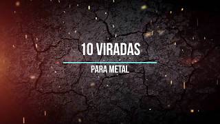 10 viradas de bateria para rock quot Double bass drum fills quot [upl. by Noxin]