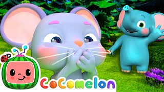 The Hiccup Song  CoComelon Furry Friends  Animals for Kids [upl. by Anoo513]