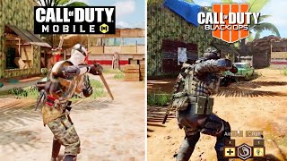 Call of Duty Mobile vs Call of Duty  Black Ops 4  Specialist Comparison [upl. by Patrizio]