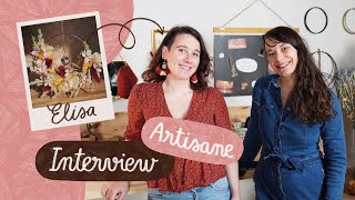 Comment créer une marque daccessoires en fleurs séchées avec Elisa  🌸 Un brin délicat [upl. by Htebaile]