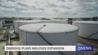 Enbridge plans expansion in Ingleside [upl. by Xino]