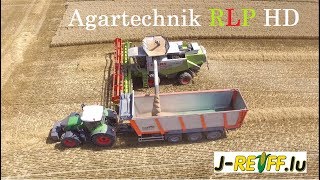 Claas Lexion 600  LU Reiff  Kaweco Pullbox  Fendt Vario 936 S4 [upl. by Alaham]