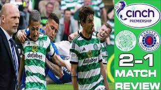 JOHN LUNDSTRAM GIFTS CELTIC THE LEAGUE CELTIC 21 RANGERS  SCOTTISH PREMIERSHIP  MATCH REVIEW [upl. by Thorpe544]