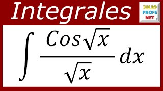 INTEGRACIÓN POR SUSTITUCIÓN  Ejercicio 18 [upl. by Chernow699]