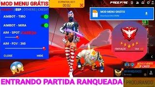 NOVO HACK GRÁTIS DO FREE FIRE MOD MENU NOVA ATUALIZAÇÃO COMPLETO COMO BAIXAR E INSTALAR [upl. by Nila]