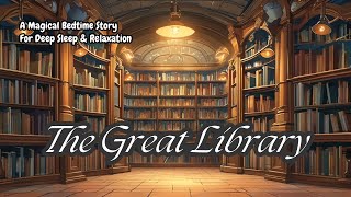 The Great Library A Magical Bedtime Story for Deep Sleep amp Relaxation [upl. by Petey379]