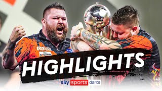 Michael Smith amp Michael van Gerwens EPIC final  World Darts Championship Final 2023 Highlights [upl. by Seravaj]