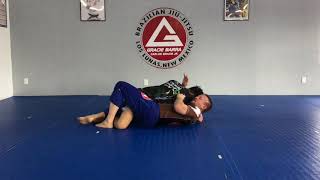 Back take from bottom Side Control transition with Coach Matt [upl. by Eerej]