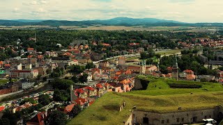 Twierdza Kłodzko z lotu ptaka 4k [upl. by Dam]