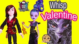 Monster High Valentine amp Whisp Villain 2 Doll Pack SDCC 2015 Exclusive Dolls Toy Review Cookieswirlc [upl. by Nancy]