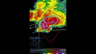 “ Active Tornado Warning issued across Elbert County Colorado Take Shelter now Stay Tuned with US [upl. by Aloysius]