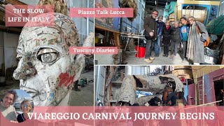 VIAREGGIO CARNIVAL 2024  THE JOURNEY BEGINS [upl. by Marita]