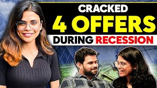 How She Cracked 4 Offers During Recession  Resume Building and LinkedIn Referrals [upl. by Calderon123]