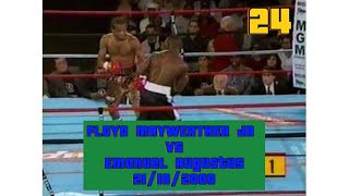 Floyd mayweather Jr vs Emanuel Augustus [upl. by Ayortal909]