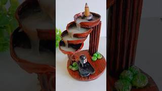 Smoke Fountain Shivling Making 💐 DIY smoke fountain Shivling diy craft viral shiv handmade [upl. by Dorn639]