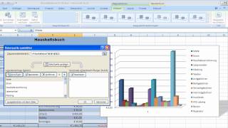 Excel für Einsteiger  Teil 6 Diagramm einfügen und formatieren [upl. by Sivrup378]