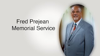 Fred Prejean Memorial Service [upl. by Yllehs]