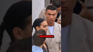 Georgina Rodriguez Feels Uncomfortable Training With Ronaldo 😱 ll georgina ronaldo shorts [upl. by Aimal]