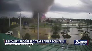 Rebuilding continues 2 years after EF3 tornado hits Andover [upl. by Nyral]