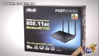 Sidexru Обзор WiFi роутера Asus RTAC66U [upl. by Htiduj]