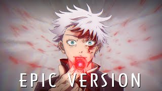 Jujutsu Kaisen Gojo Satoru Hollow Purple Theme  EPIC VERSION [upl. by Gally]