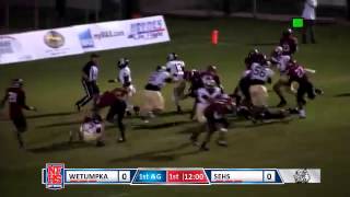 Wetumpka 13 Khaliq Jones 5 yd TD Run [upl. by Cimah]