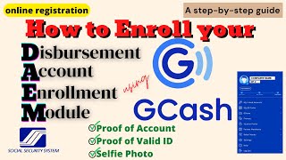 SSS Disbursement Account Enrollment Module step by step guide 2022  How to Enroll DAEM using PNB [upl. by Aikemal]