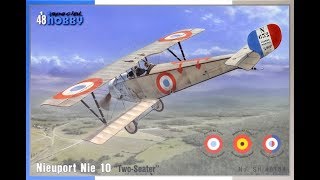 Special Hobby 148 Nieuport 10  Part 1 [upl. by Jessamine]