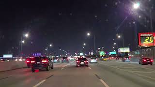 Driving at Night from Kensington Philadelphia to South Jersey  Quick Ride Only 15 Minutes [upl. by Kellia]