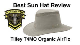 Best Sun Hat Review  Tilley T4MO Organic Airflo [upl. by Enitnemelc256]