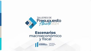 Escenarios Macroeconómico y Fiscal [upl. by Chemash]