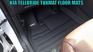 2023 Kia Telluride Tuxmat Floor Mats [upl. by Entirb]