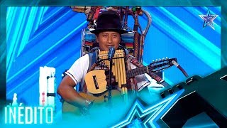 Este ECUATORIANO es todo un HOMBRE ORQUESTA ¡INCREÍBLE  Inéditos  Got Talent España 5 2019 [upl. by Netsew]