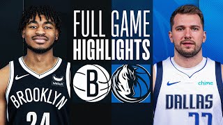 NETS at MAVERICKS  FULL GAME HIGHLIGHTS  October 27 2023 [upl. by Bennett938]