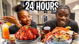 24 Hours With Kenzo B amp Noticuz Mukbang [upl. by Remark426]