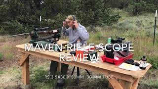 Maven rifle scope review [upl. by Thirza88]