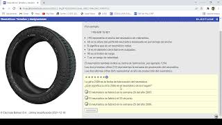 NEUMÁTICOS TAMAÑOS Y DESIGNACIONES ELECTUDE [upl. by Khalsa]