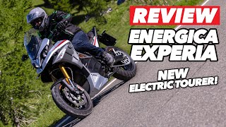 Energica Experia 2022 Review  Electric touring motorcycle [upl. by Naahsar]