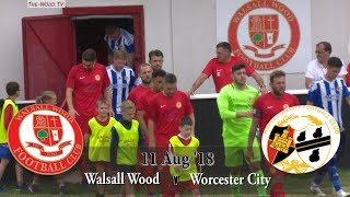 Walsall Wood v Worcester City [upl. by Hewie]