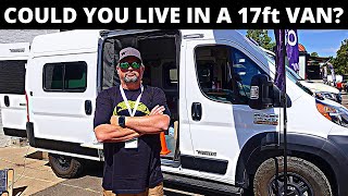 Living FULL TIME in the NEW Winnebago Solis Pocket Camper Van [upl. by Loss]