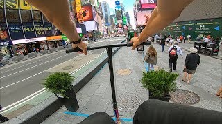 GoPro Scooter Riding NYC 2 [upl. by Adnilahs]