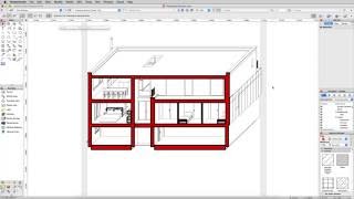 Rendering in Vectorworks  Projected Sections [upl. by Wolford]