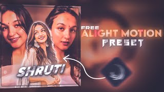 Popular The Weeknd  Shruti Bkshi  Ae inspired alight motion xml preset [upl. by Franek]