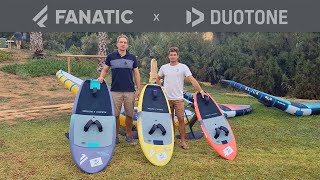 Présentation des planches Fanatic  Duotone wing 2023  Dealer meeting [upl. by Assirat]