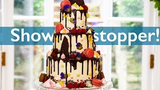 How to make a GBBO Multi stack showstopper GBBO stackedcake [upl. by Rednasyl]