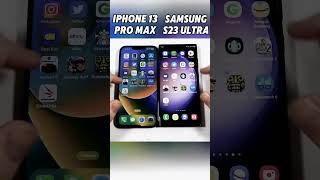 iPhone 13 Pro Max vs Samsung S23 Ultra EPIC SPEED SHOWDOWN⚡Fastest Flagship of 2024🔥shortsviral [upl. by Eecats347]