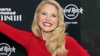 At 70 Christie Brinkley Stuns In Red At The Sports Illustrated Swimsuit Issue Party [upl. by Adnylem]