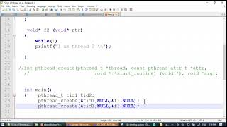 Thread CreationPthreads [upl. by Cory]