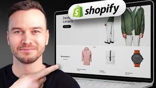 Shopify Website Design Tutorial 2024  Step by Step [upl. by Previdi]